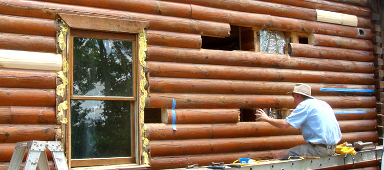 Log Home Repair Rappahannock County, Virginia